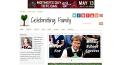 Desktop Screenshot of celebrating-family.com